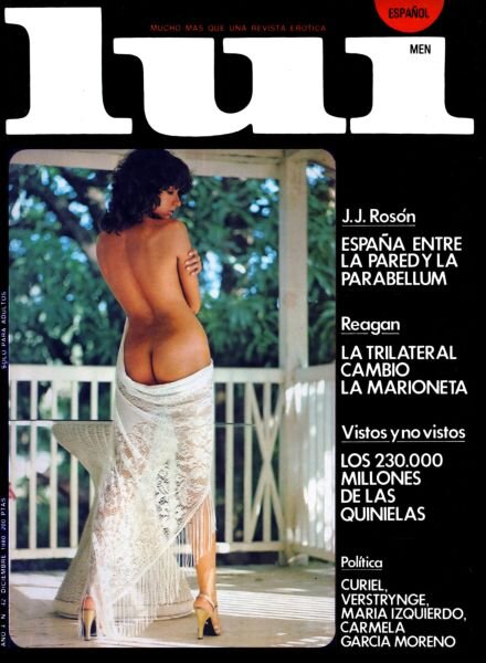 LUI Spain – Ano 4 N 42 Diciembre 1980 Cover