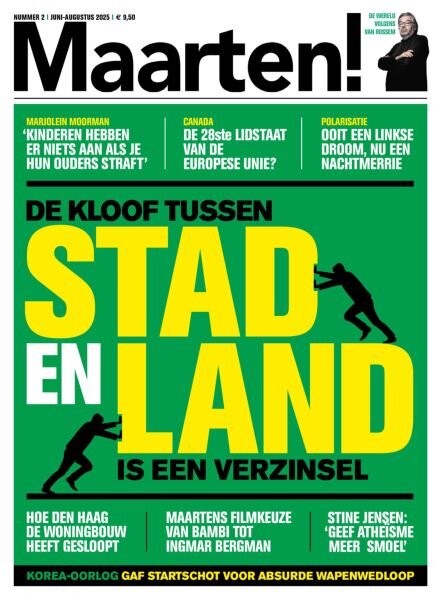 Maarten! – Juni-Augustus 2025 Cover