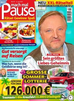 Mach mal Pause – 10 Juni 2025