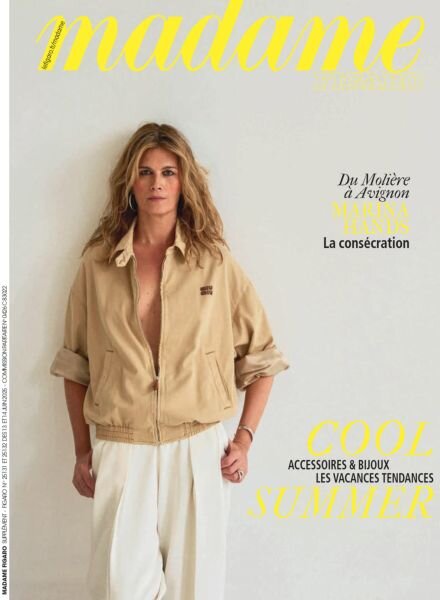 Madame Figaro – 13 Juin 2025 Cover