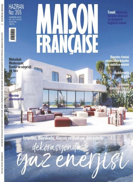 Maison Francaise Turkiye – Haziran 2025 Cover