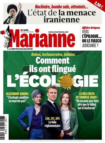 Marianne – 26 Juin 2025 Cover