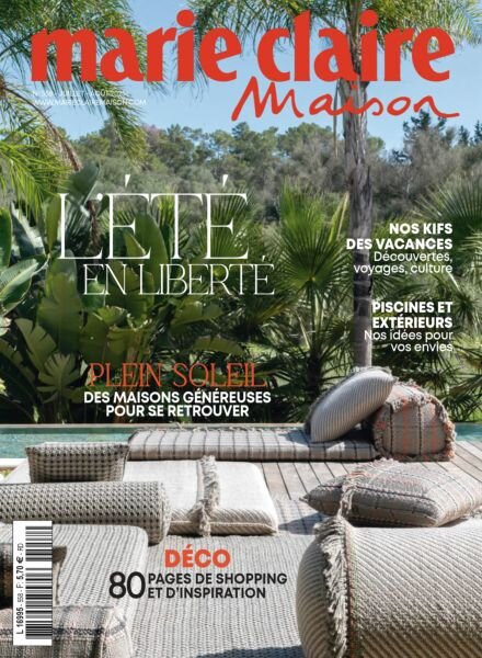 Marie Claire Maison France – Juillet-Aout 2025 Cover