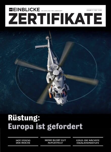 marktEINBLICKE Zertifikate – 25 Juni 2025 Cover