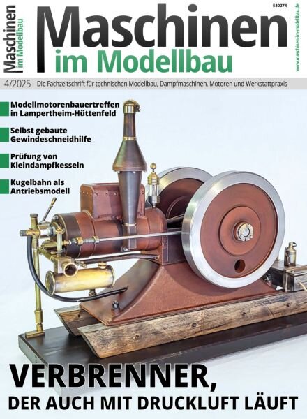 Maschinen im Modellbau – Juni 2025 Cover