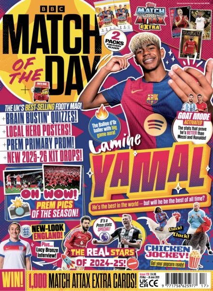 Match of the Day – 29 May 2025 Cover