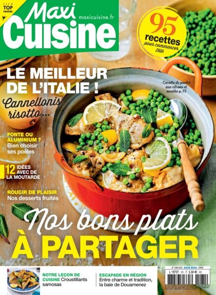 Maxi Cuisine – Juin 2025 Cover