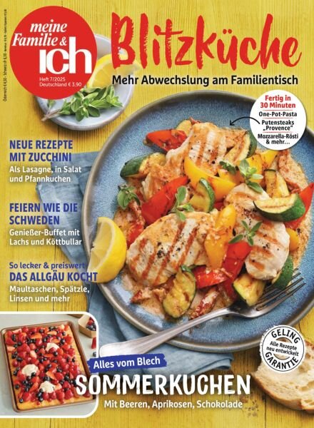 Meine Familie & ich – Juli 2025 Cover
