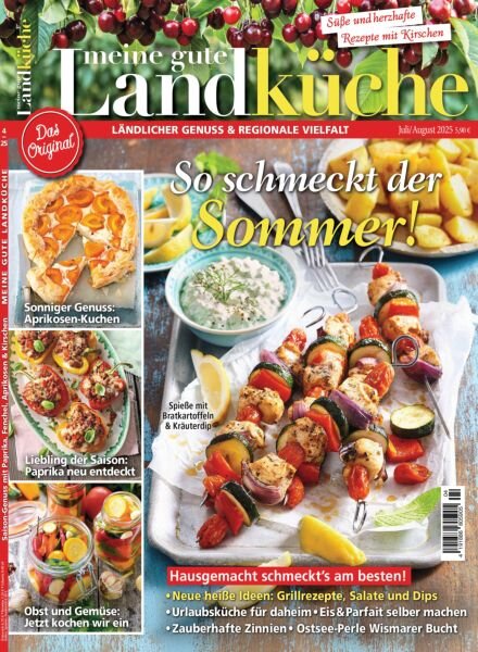 Meine gute Landkuche – Juli-August 2025 Cover