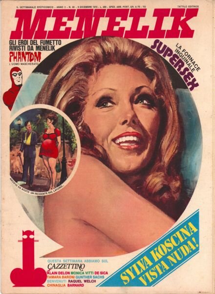 Menelik – N 60 8 Dicembre 1972 Cover