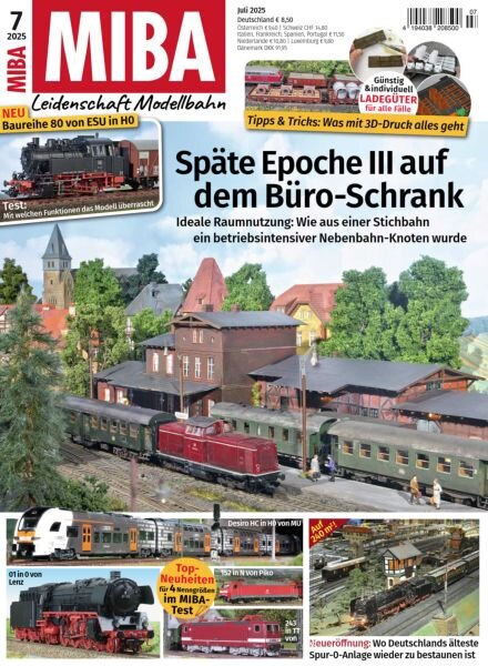 Miba – Juli 2025 Cover