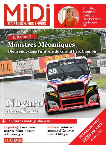 Midi Ouest – 15 Juin 2025 Cover