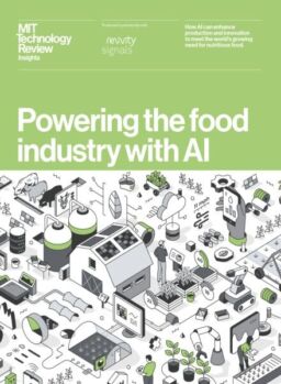 MIT Technology Review Insights – Powering the food industry with AI 2025