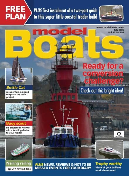 Model Boats – July 2025 Cover