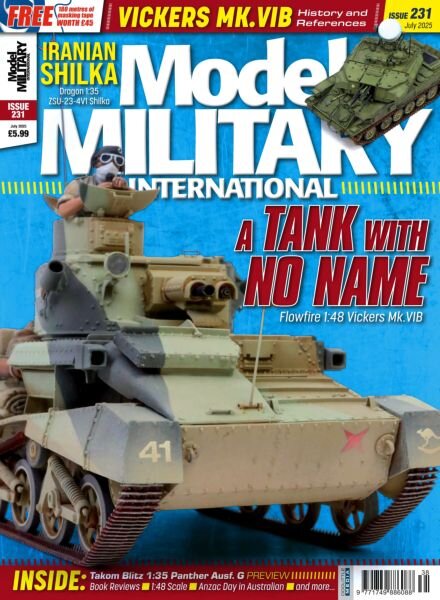 Model Military International – July 2025 Cover