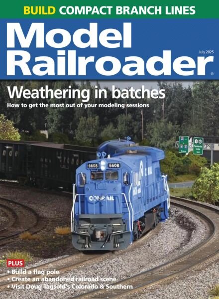 Model Railroader – July 2025 Cover