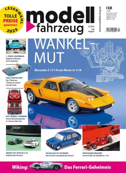 Modell Fahrzeug – Juli-August 2025 Cover
