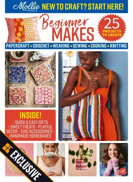 Mollie Makes Presents – Beginner Makers – June 2025 Cover