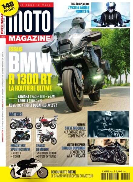 Moto Magazine – Juillet-Aout 2025 Cover