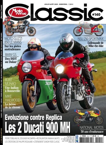 Moto Revue Classic – Juillet-Aout 2025 Cover