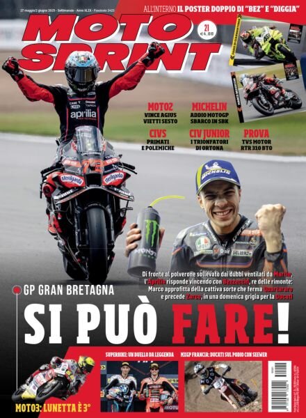 Moto Sprint – 27 Maggio 2025 Cover