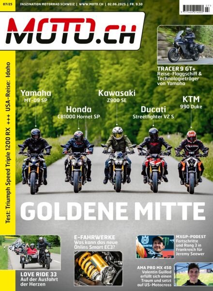 Moto.ch – Juni 2025 Cover