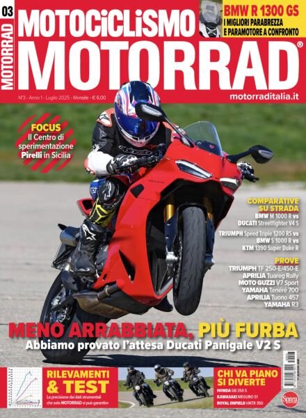 Motociclismo Motorrad – Luglio 2025 Cover