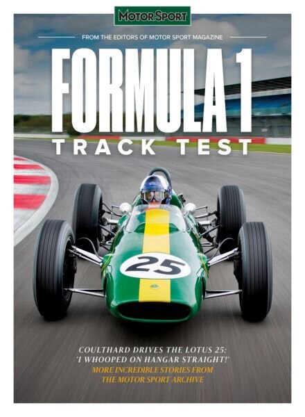 Motor Sport Special Edition – Formula 1 Track Test – June 2025 Cover