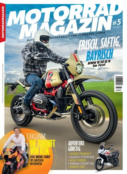 Motorradmagazin – Juli 2025 Cover