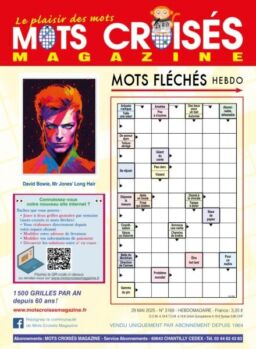 Mots Croises Magazine – 29 Mai 2025