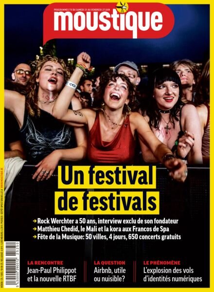 Moustique Magazine – 18 Juin 2025 Cover