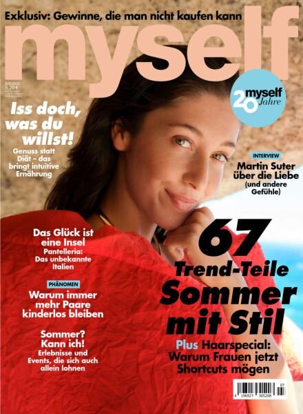 myself – Juli 2025 Cover