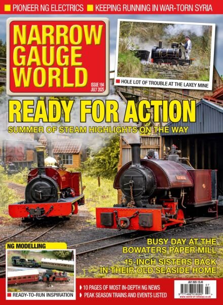 Narrow Gauge World – July 2025 Cover