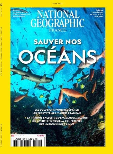 National Geographic France – Juin 2025 Cover