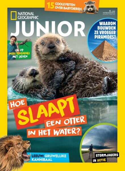 National Geographic Junior Nederland – Juni 2025 Cover