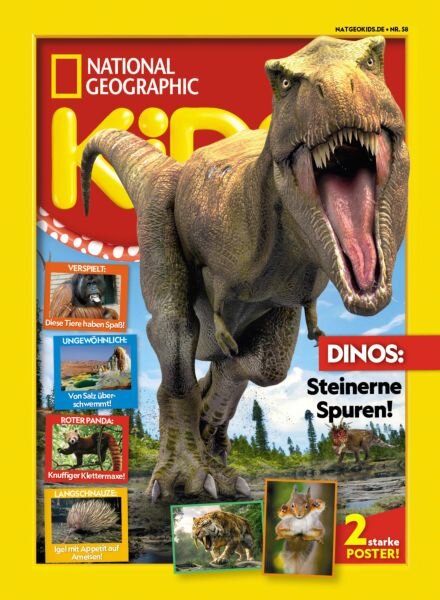 National Geographic KiDS Germany – Juni 2025 Cover
