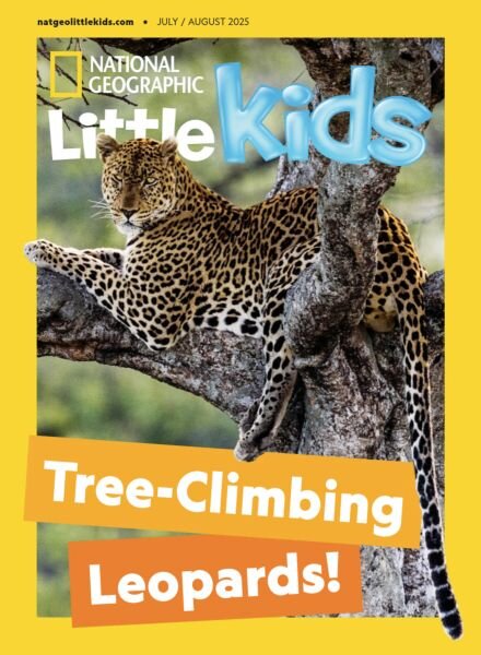 National Geographic Little Kids USA – July-August 2025 Cover