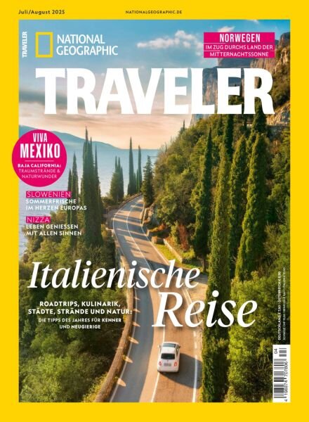 National Geographic Traveler Germany – Juli-August 2025 Cover