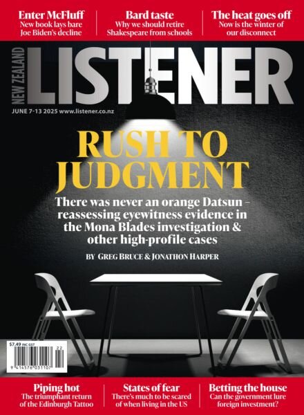 New Zealand Listener – 1 June 2025 Cover
