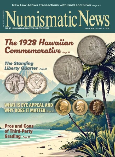 Numismatic News – June 24 2025 Cover