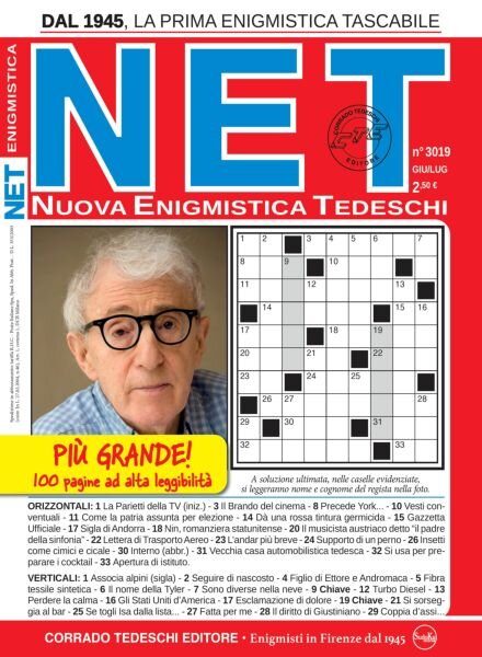 Nuova Enigmistica Tascabile – Giugno-Luglio 2025 Cover