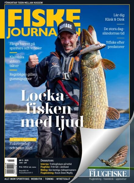 Nya Fiskejournalen – Maj 2025 Cover