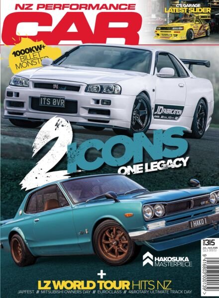 NZ Performance Car – July-August 2025 Cover