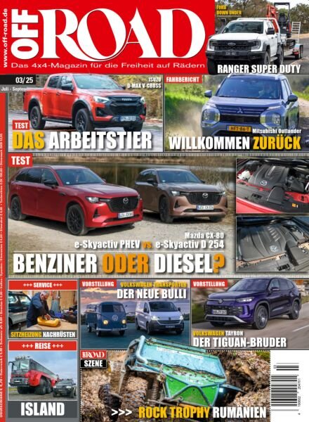 Off Road – Juli-September 2025 Cover