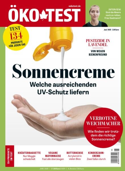 Okotest Magazin – Juni 2025 Cover