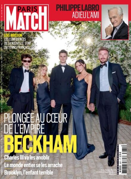 Paris Match – 12 Juin 2025 Cover