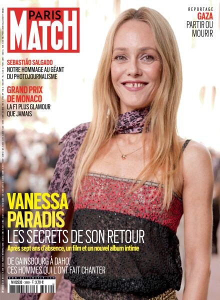 Paris Match – 29 Mai 2025 Cover