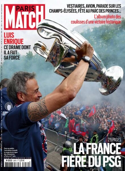 Paris Match – 5 Juin 2025 Cover