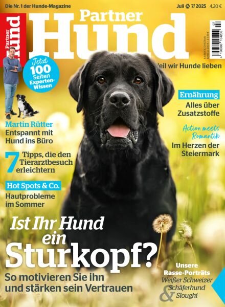 Partner Hund – Juli 2025 Cover