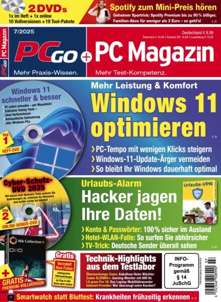 PC Magazin PCgo – Juli 2025 Cover